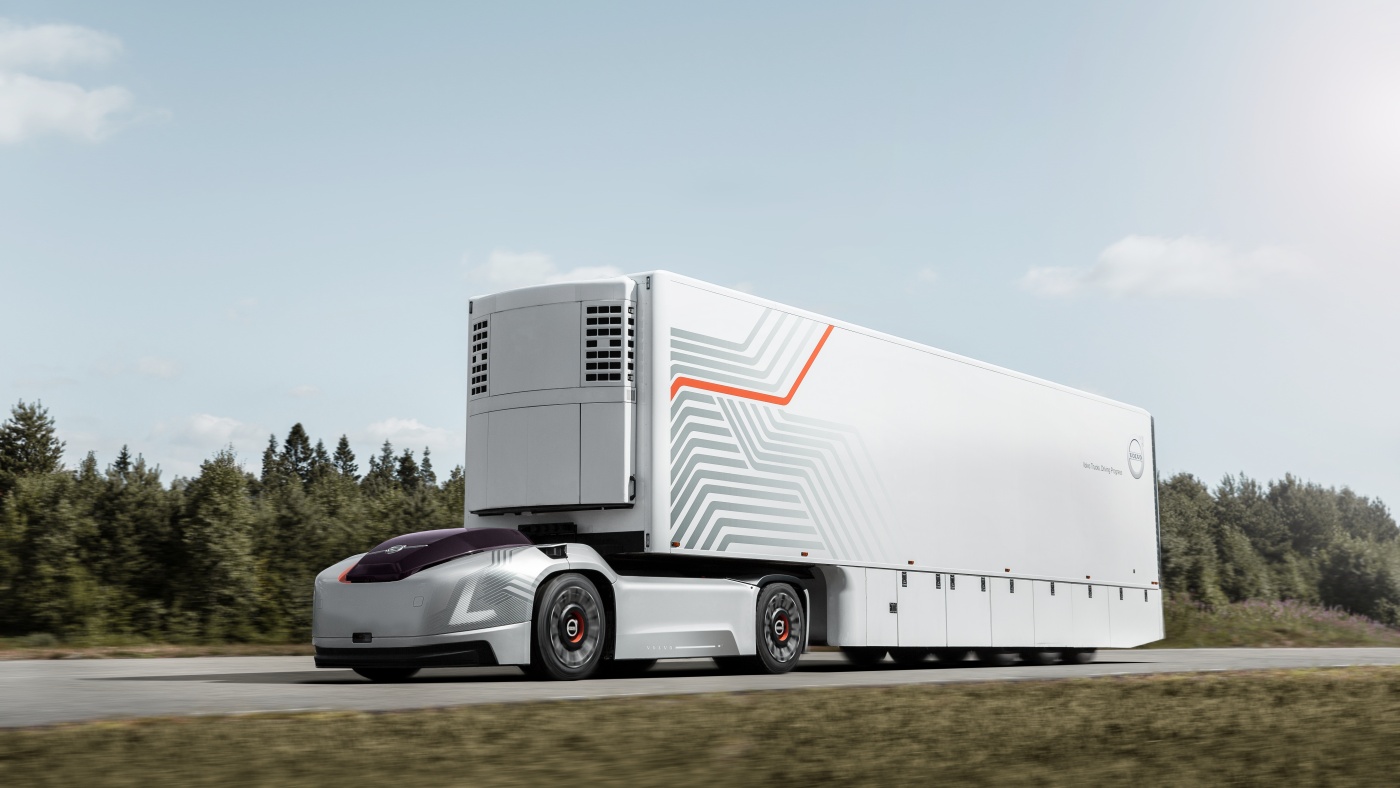 Slideshow Bild - Volvo Trucks VERA. Gewinner Europäischer Transportpreis für Nachhaltigkeit. Kategorie Mobilitätskonzepte. © Volvo Trucks Corporation